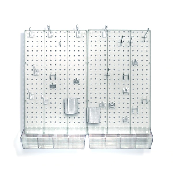 70-Piece Pegboard Organizer Kit (2- 13.5" x 22")